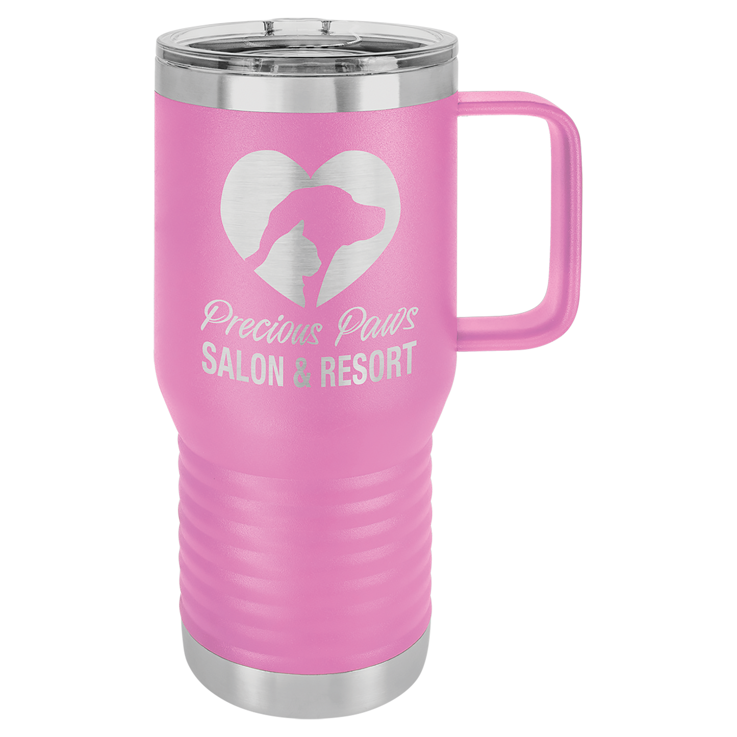 20oz Mug with Slider Lid and Handle
