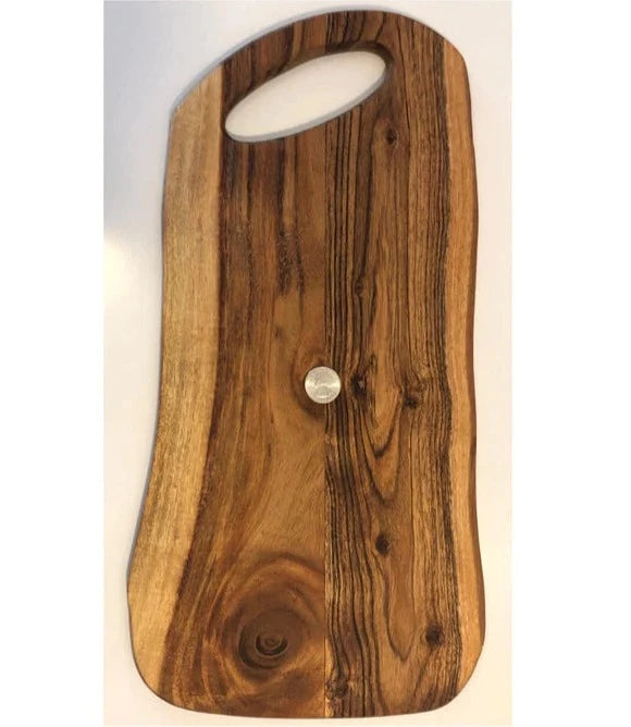 Medium Rustic Live Edge Acacia Board