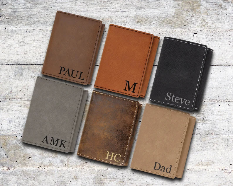 Personalized Trifold Wallet