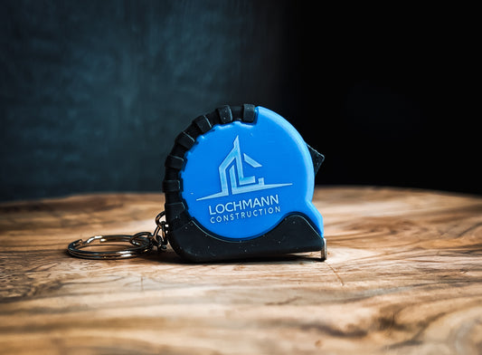 24 Piece Mini Tape Measure Keychains 3 ft