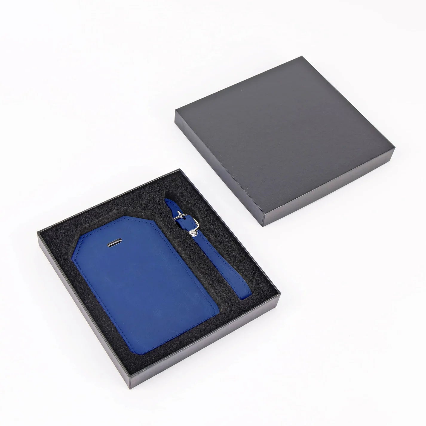 Luxury Travel Luggage Tag with Privacy Flap