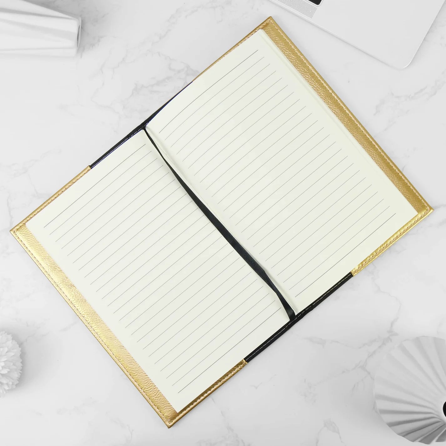 Personalized Journal with Lined Paper (Refillable, One Refill Included)