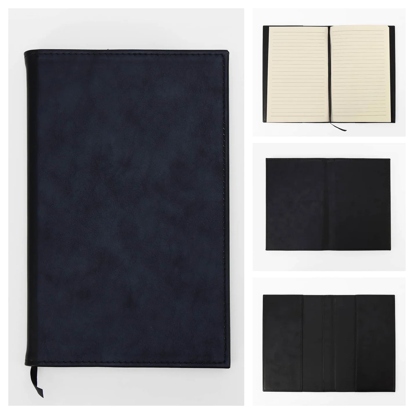 Personalized Journal with Lined Paper (Refillable, One Refill Included)