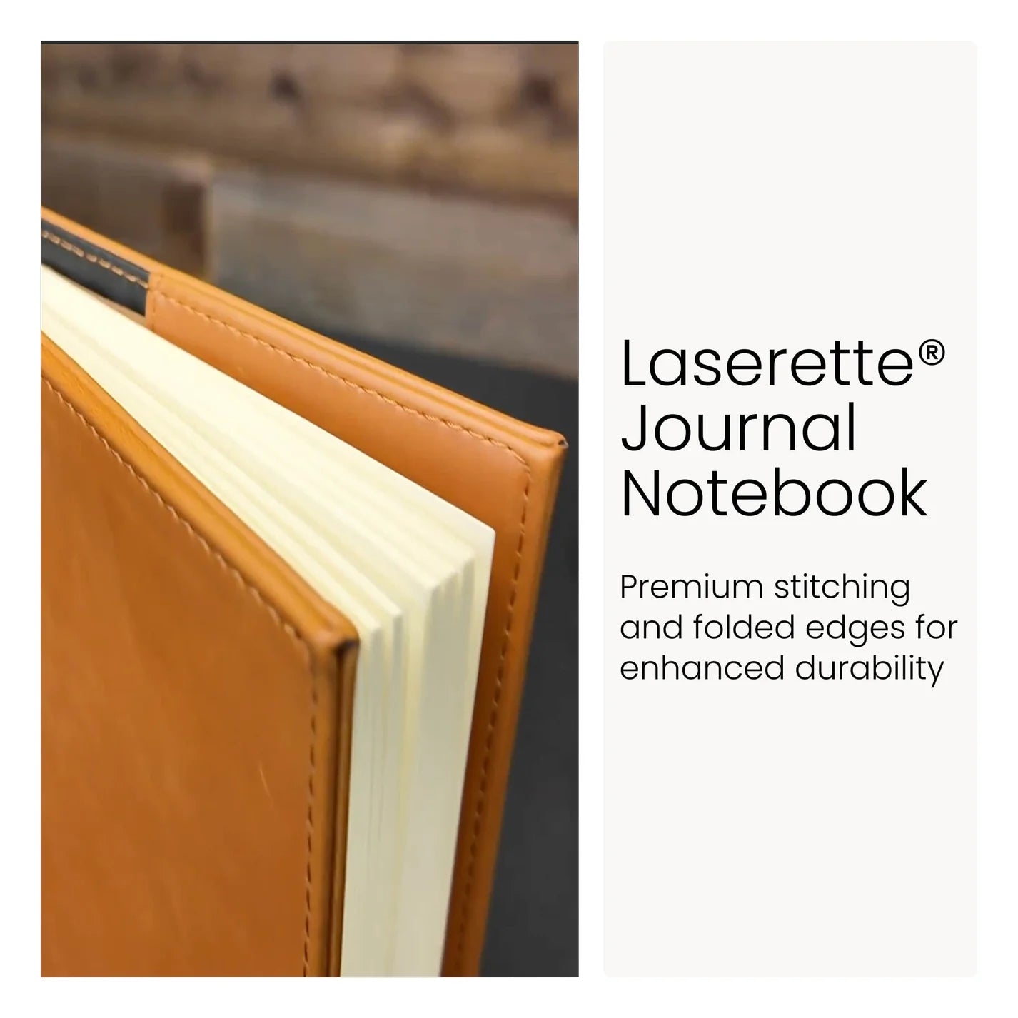 Personalized Journal with Lined Paper (Refillable, One Refill Included)