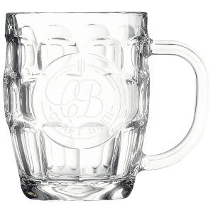20 oz. Glass Beer Mug w/ Handle