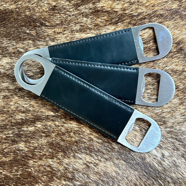 Personalized Leather Bottle Opener