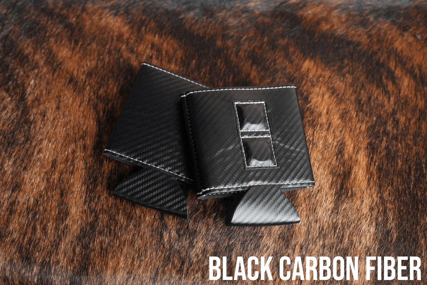 Heritage Collection Magnetic Leather Koozie - Set of 5