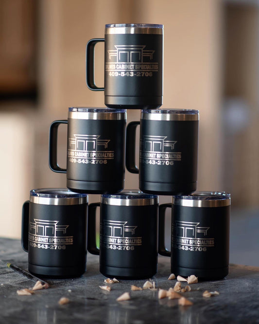 15oz Mug with Slider Lid and Handle