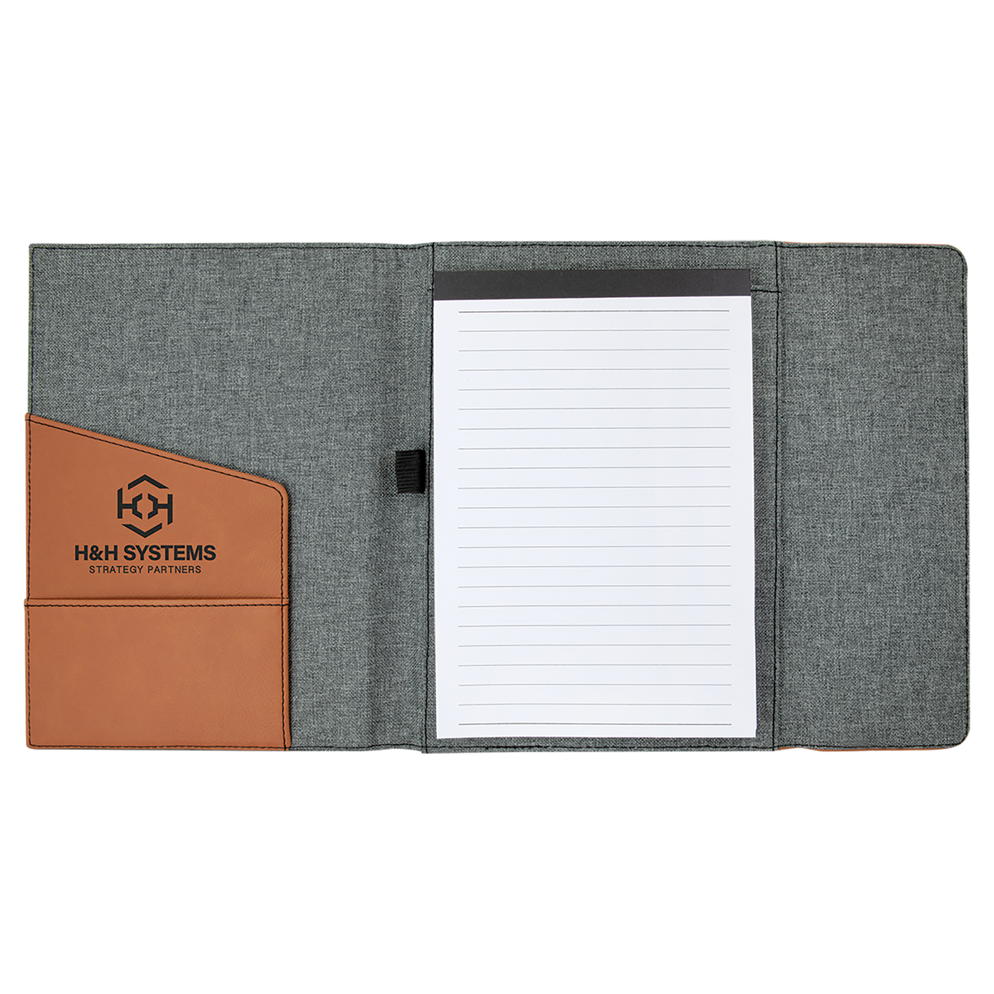 Personalized Canvas Portfolio with Notepad, Small
