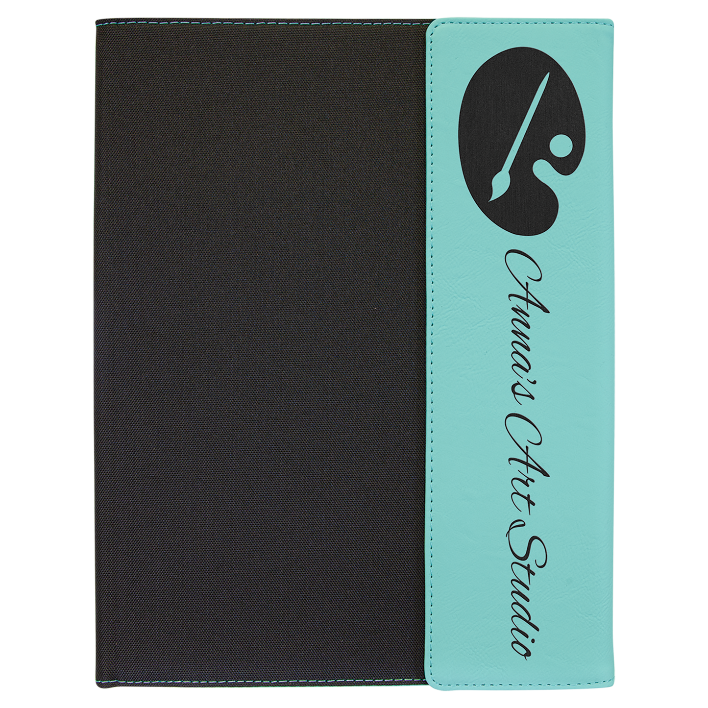 Personalized Canvas Portfolio with Notepad, Large