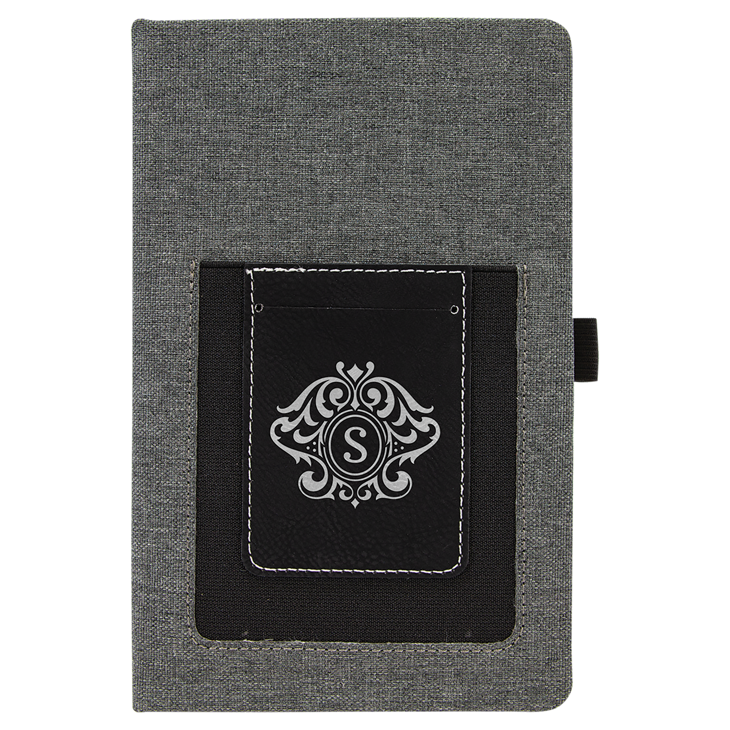 Personalized Small Journal with Cell/Card Slot