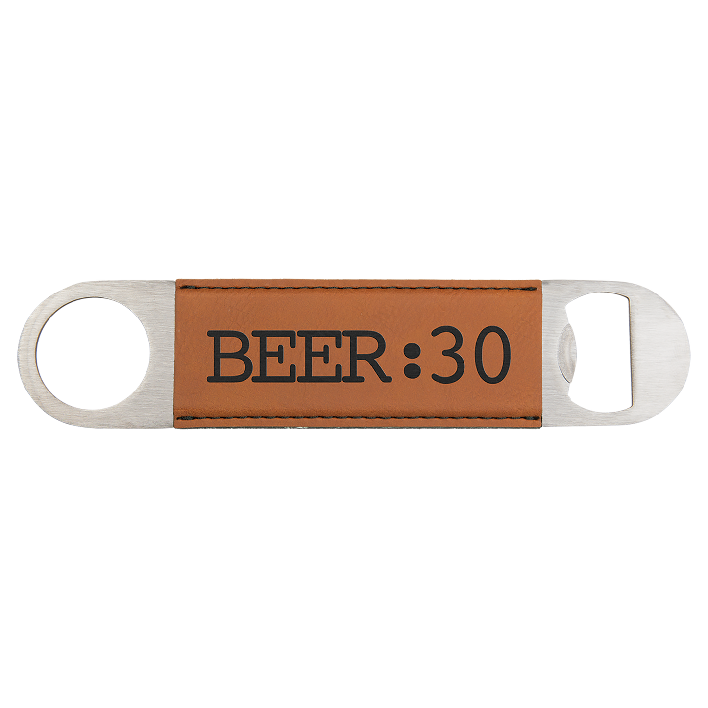 Personalized Leather Bottle Opener