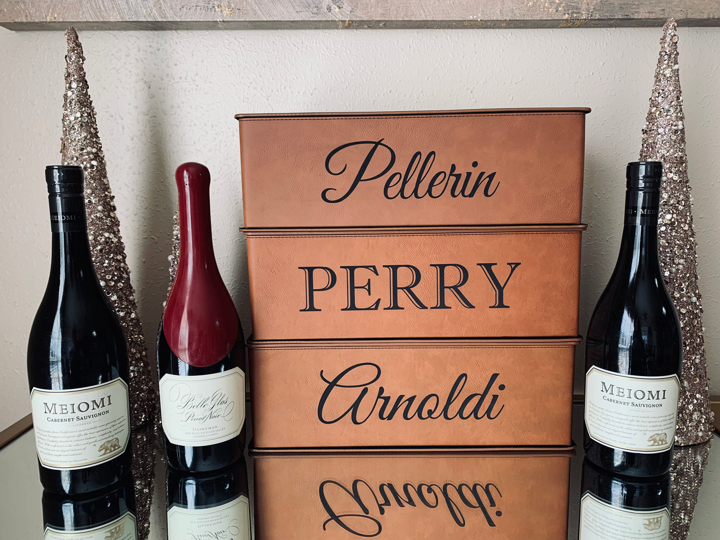 Personalized Wine Box with Tools