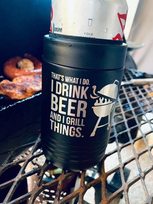 Powder Coated Stainless Koozie