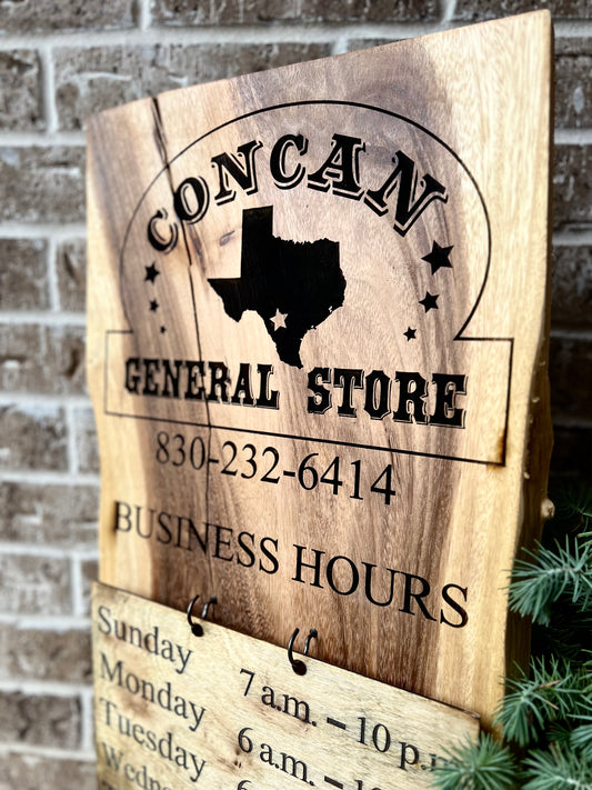 Custom Wood Signs - CONTACT FOR INFO